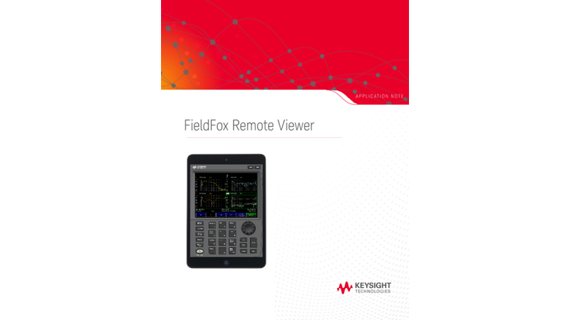 FieldFox Remote Viewer